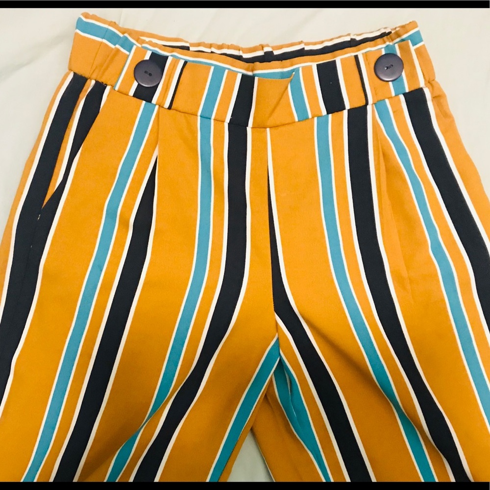 ZARA flowing wide legged trousers